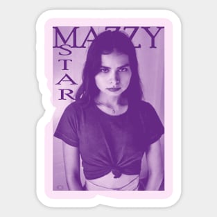 Mazzy Star Purple Sticker